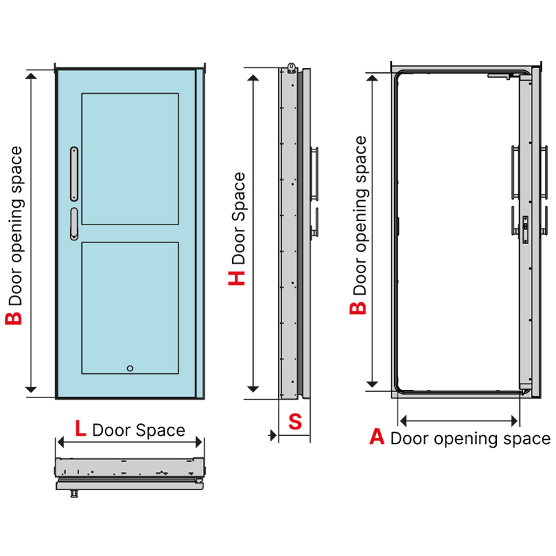 Hinged door 2331